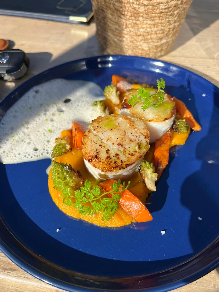 Plat de saison du restaurant